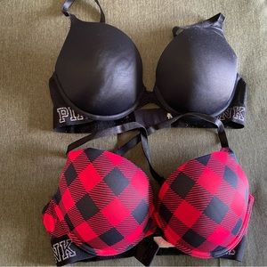 Plaid Bra
